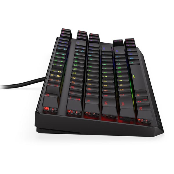 Gamer billentyűzet Endorfy Thock TKL Piros, US