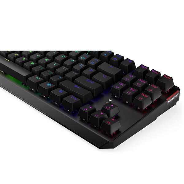 Gamer billentyűzet Endorfy Thock TKL Piros, US