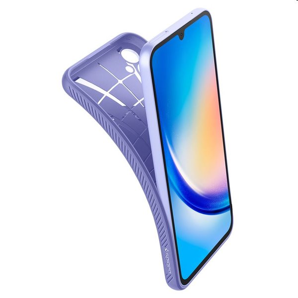 Spigen Liquid Air tok Samsung Galaxy A34 5G számára, lila
