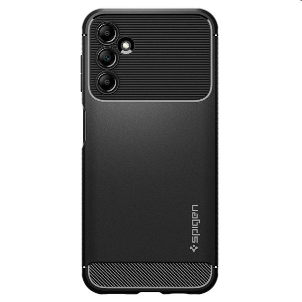 Spigen Rugged Armor tok Samsung Galaxy A14 5G számára, fekete Spigen Rugged Armor tok Samsung Galaxy A14 5G számára, fekete