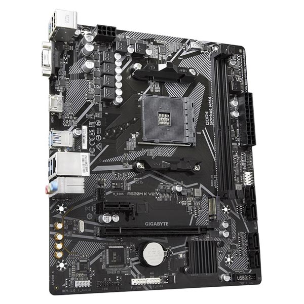 Gigabyte A520M K V2 , AMD A520, AM4, 2xDDR4, mATX