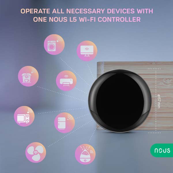 Nous Smart WiFi IR klímavezérlő TUYA számára