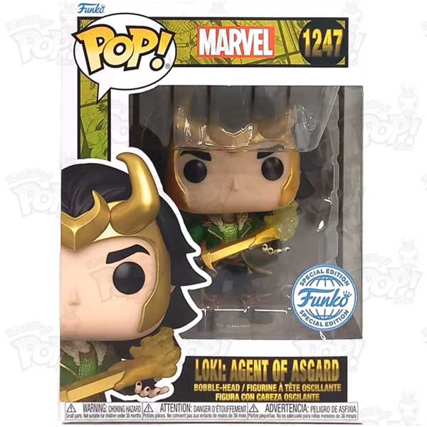 POP! Loki: Agent of Asgard (Marvel) Special Kiadás figura