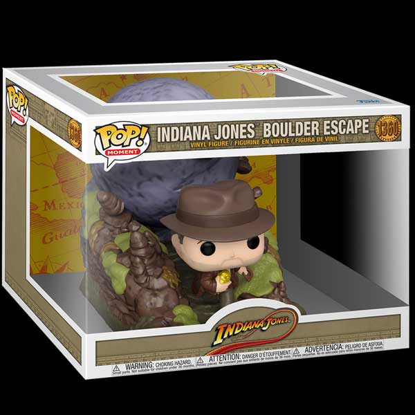 POP! Moment: Indiana Jones Boulder Scene (Az elveszett frigyláda fosztogatói) figura POP! Moment: Indiana Jones Boulder Scene (Az elveszett frigyláda fosztogatói) figura