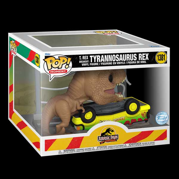 POP! Moments: T Rex Breakout: Tyrannosaurus Rex (Jurassic Park) Special Kiadás figura POP! Moments: T Rex Breakout: Tyrannosaurus Rex (Jurassic Park) Special Kiadás figura