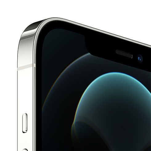 Apple iPhone 12 Pro Max 128GB, silver, C osztály - használt, 12 hónap garancia