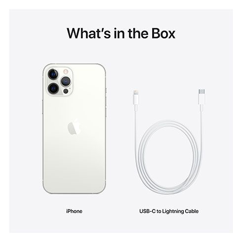 Apple iPhone 12 Pro Max 128GB, silver, C osztály - használt, 12 hónap garancia