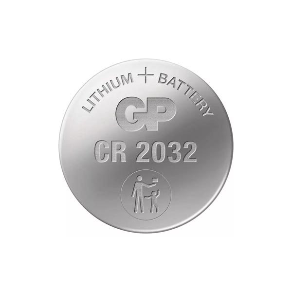 GP lítium gombelem CR2032 2BL, 2 darab