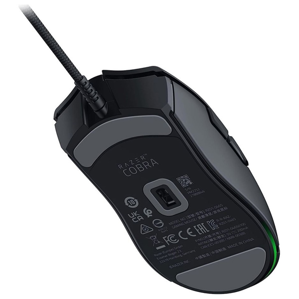 Razer COBRA Lightweight gamer egér, fekete