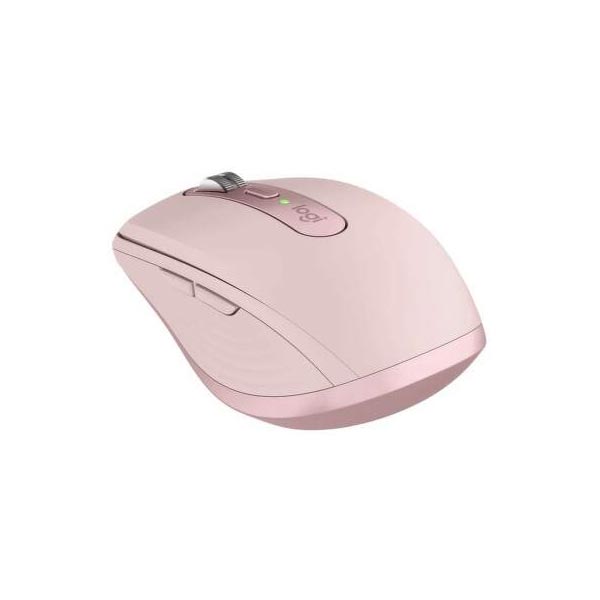 Logitech MX Anywhere 3S - vezeték nélküli egér, rózsaszín