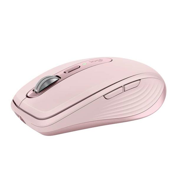 Logitech MX Anywhere 3S - vezeték nélküli egér, rózsaszín
