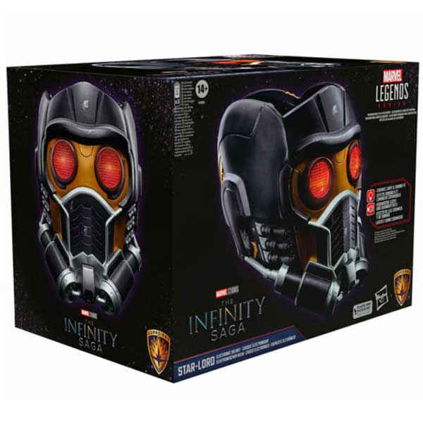 Marvel Legends Series The Infinity Saga Star Lord Electronic Helmet