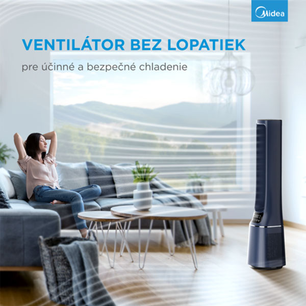 Midea Smart ventilátor és légtisztító AMS150-PBW Midea Smart ventilátor és légtisztító AMS150-PBW
