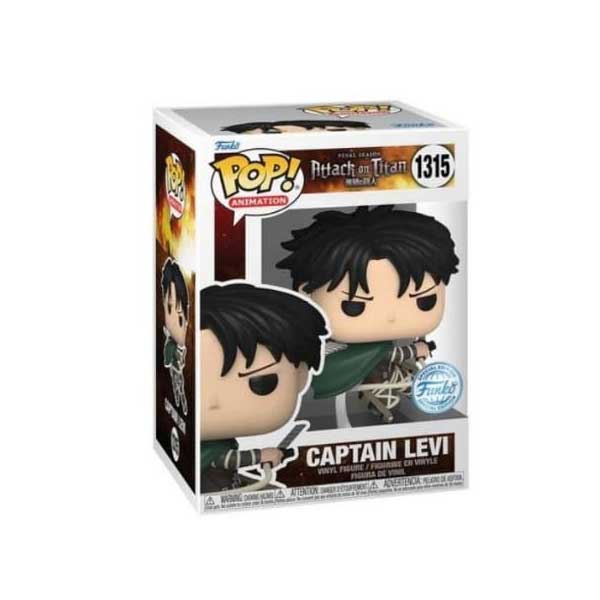 POP! Animation: Captain Levi (Attack on Titan) Special Kiadás POP! Animation: Captain Levi (Attack on Titan) Special Kiadás