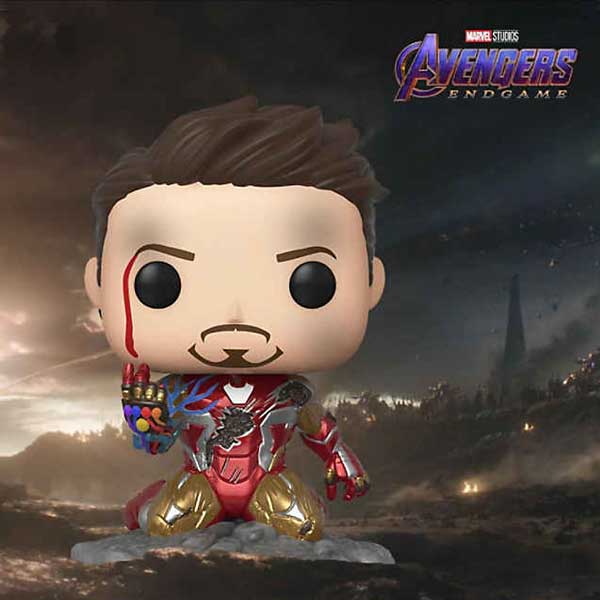 POP! Avengers Endgame: Iron Man (I Am Iron Man) Special Kiadás (Glows in the Dark)