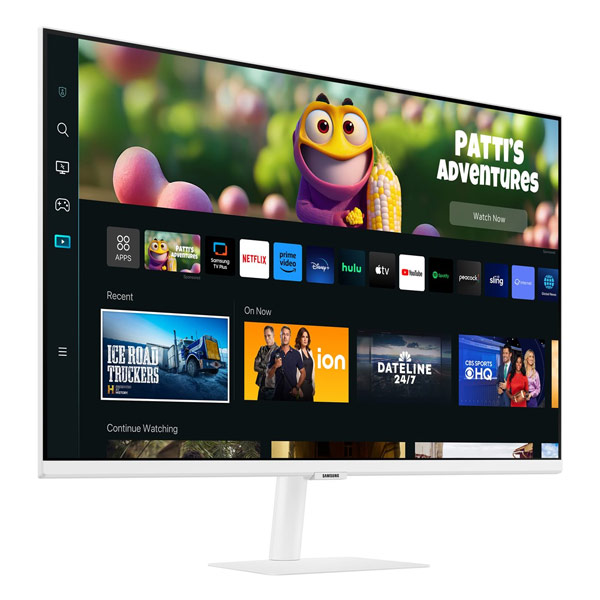 Samsung Smart M50C 27" FHD Monitor, fehér