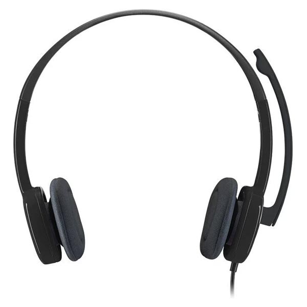 Logitech H151 fülhallgató, fekete