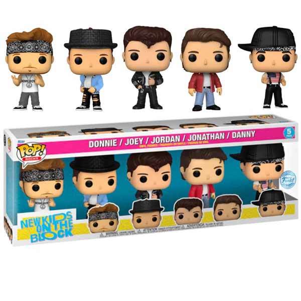 POP! 5 Pack Rocks: New Kids on The Block Special Kiadás