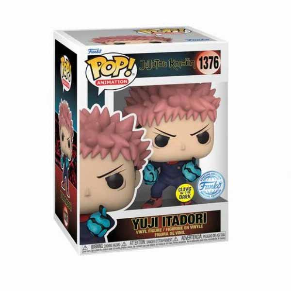 POP! Animation: Yuji Itadori (Jujutsu Kaisen) Special Kiadás (Glows in The Dark) figura POP! Animation: Yuji Itadori (Jujutsu Kaisen) Special Kiadás (Glows in The Dark) figura