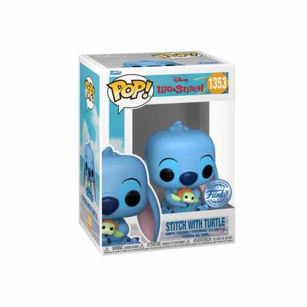 POP! Disney: Stitch with Turtler (Lilo & Stitch) Special Kiadás figura