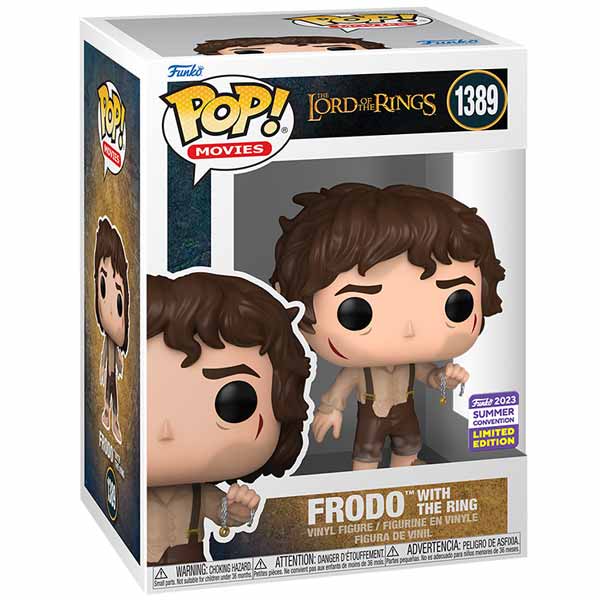 POP! Frodo with the Ring (Lord of the Rings) 2023 Summer Convention Limitált Kiadás POP! Frodo with the Ring (Lord of the Rings) 2023 Summer Convention Limitált Kiadás