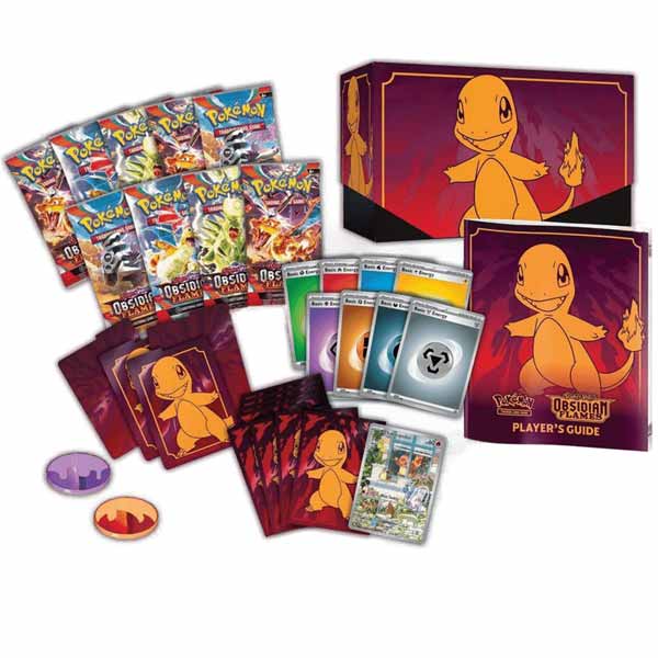 TCG: Scarlet & Violet Obsidian Flames Elite Trainer Box (Pokémon) kártyajáték TCG: Scarlet & Violet Obsidian Flames Elite Trainer Box (Pokémon) kártyajáték