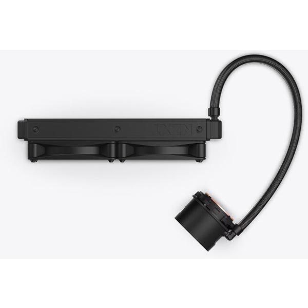 NZXT AIO liquid cooler CPU Kraken 240 / 2x120mm fan / 4-pin PWM / LCD display / black NZXT AIO liquid cooler CPU Kraken 240 / 2x120mm fan / 4-pin PWM / LCD display / black