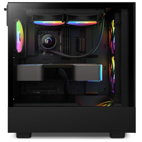 NZXT AIO liquid cooler CPU Kraken 240 RGB / 2x120mm fan / 4-pin PWM / LCD display / black NZXT AIO liquid cooler CPU Kraken 240 RGB / 2x120mm fan / 4-pin PWM / LCD display / black