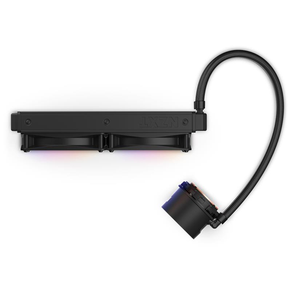 NZXT AIO liquid cooler CPU Kraken 240 RGB / 2x120mm fan / 4-pin PWM / LCD display / black NZXT AIO liquid cooler CPU Kraken 240 RGB / 2x120mm fan / 4-pin PWM / LCD display / black