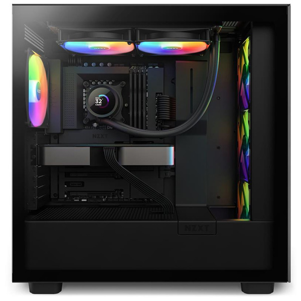 NZXT Kraken 280 RGB Matte fekete