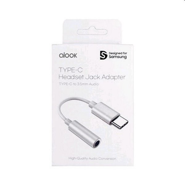 Samsung redukció USB-C-ről 3,5mm jack-re, fehér Samsung redukció USB-C-ről 3,5mm jack-re, fehér
