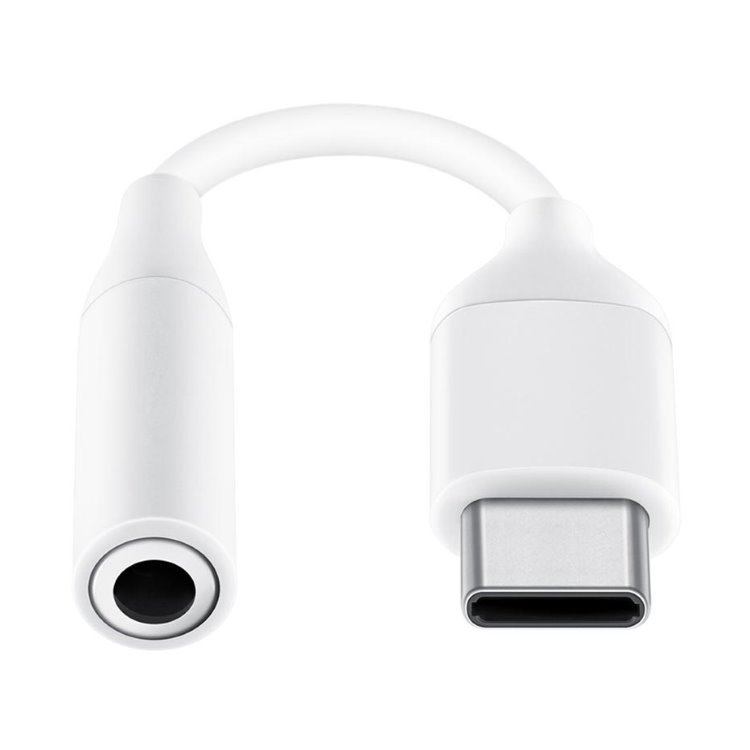 Samsung redukció USB-C-ről 3,5mm jack-re, fehér