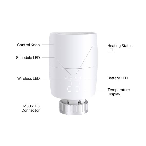 tp-link Tapo KE100, Intelligens termosztatikus radiátorszelep Kasa