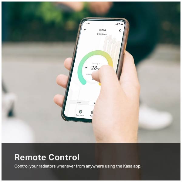 TP-Link Kasa Smart Termosztatikus radiátorfej KE 100