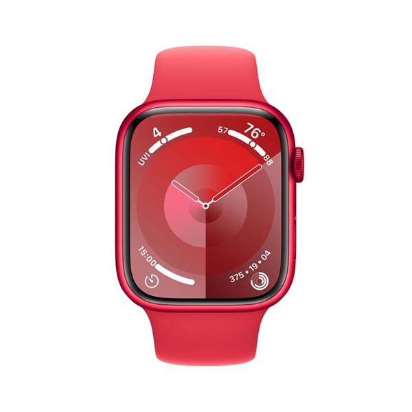Apple Watch Series 9 GPS 41mm (PRODUCT)RED Aluminium Case (PRODUCT)RED Sport szíjjal - M/L