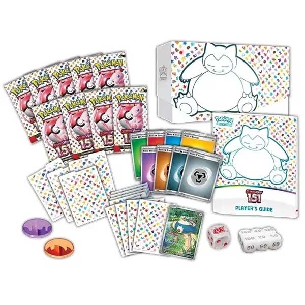 Kártyajáték TCG: Scarlet & Violet 151 Elite Trainer Box (Pokémon) Kártyajáték TCG: Scarlet & Violet 151 Elite Trainer Box (Pokémon)