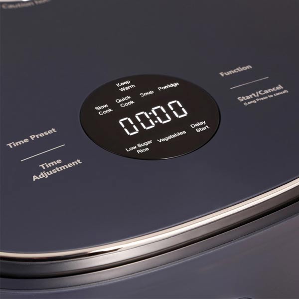 Lauben Low Sugar Rice Cooker 1500WT rizsfőző, fekete