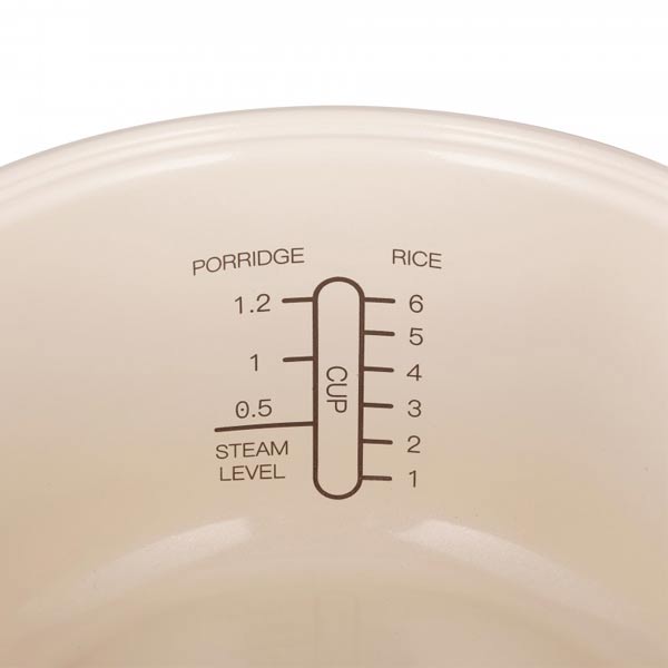 Lauben Low Sugar Rice Cooker 1500WT rizsfőző, fekete