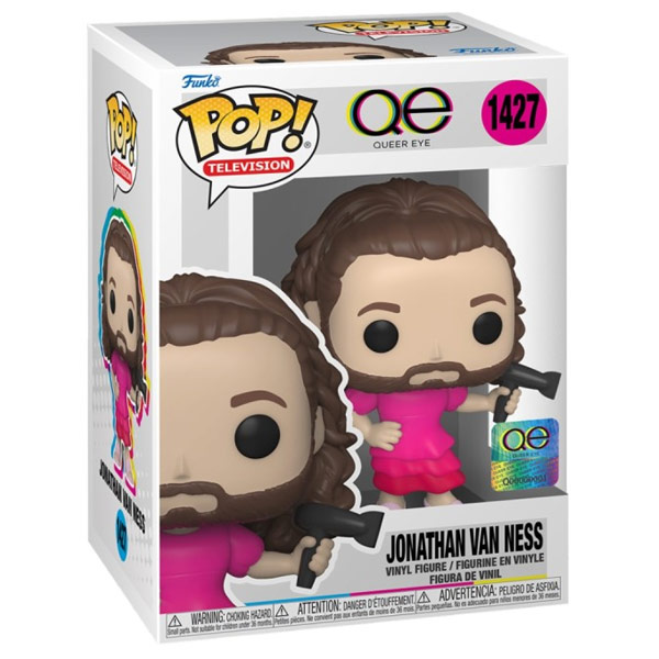 POP! TV Jonathan Van Ness (Queer Eye) figura POP! TV Jonathan Van Ness (Queer Eye) figura