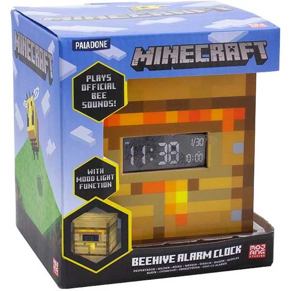 Óra ébresztővel Bee Méhecske (Minecraft) Óra ébresztővel Bee Méhecske (Minecraft)