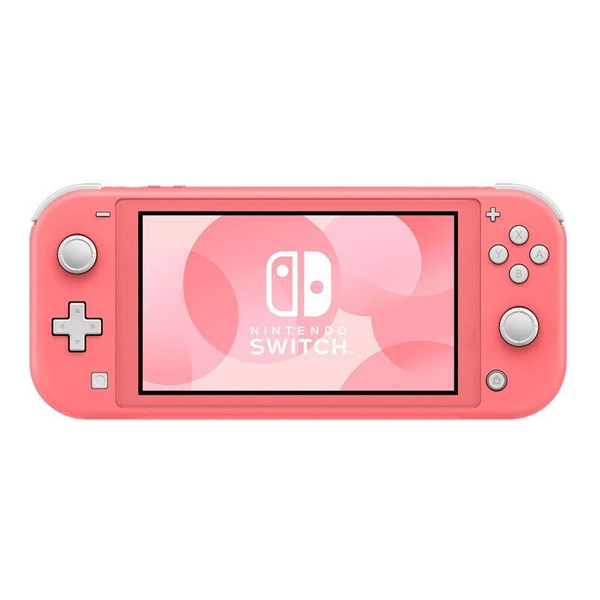 Nintendo Switch Lite, coral + Animal Crossing New Horizons