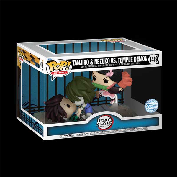 POP! Animation: Tanjiro a Nezuko vs Temple Demon (Demon Slayer) Special Kiadás POP! Animation: Tanjiro a Nezuko vs Temple Demon (Demon Slayer) Special Kiadás