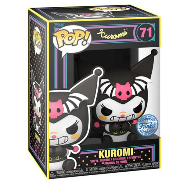 POP! Kuromi Hello Kitty Blacklight Special Kiadás POP! Kuromi Hello Kitty Blacklight Special Kiadás