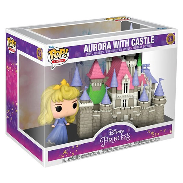 POP! Town: Ultimate Disney Aurora hercegnő kastéllyal (Csipkerózsika) POP! Town: Ultimate Disney Aurora hercegnő kastéllyal (Csipkerózsika)