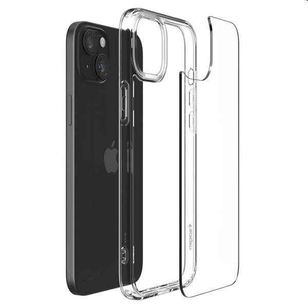 Spigen Ultra Hybrid tok Apple iPhone 15 Plus számára, átlátszó