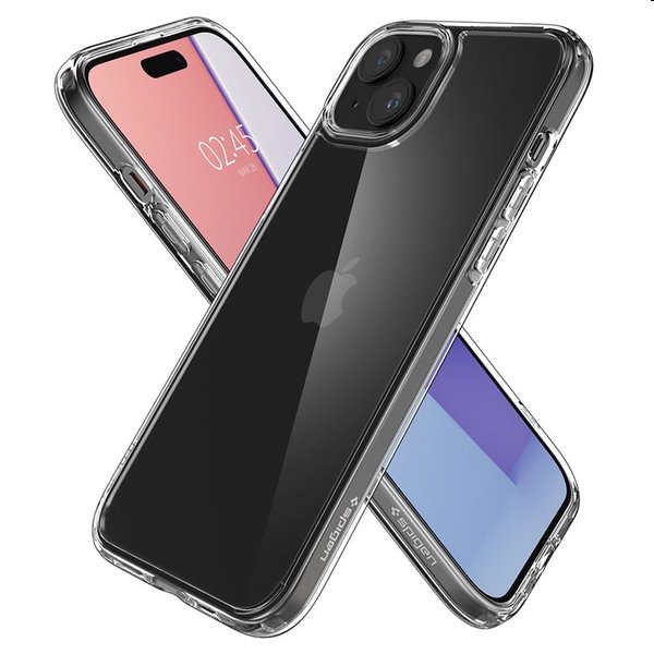 Spigen Ultra Hybrid tok Apple iPhone 15 Plus számára, átlátszó