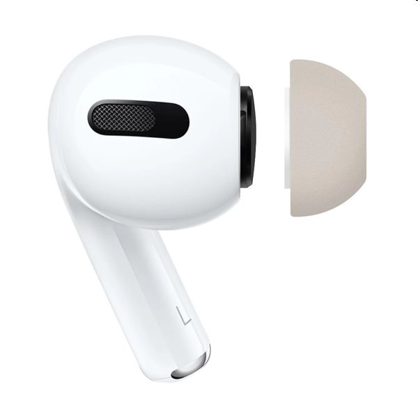 FIXED Plugs Memóriahabos füldugó Apple Airpods Pro/Pro 2 számára, 2 készlet, S FIXED Plugs Memóriahabos füldugó Apple Airpods Pro/Pro 2 számára, 2 készlet, S