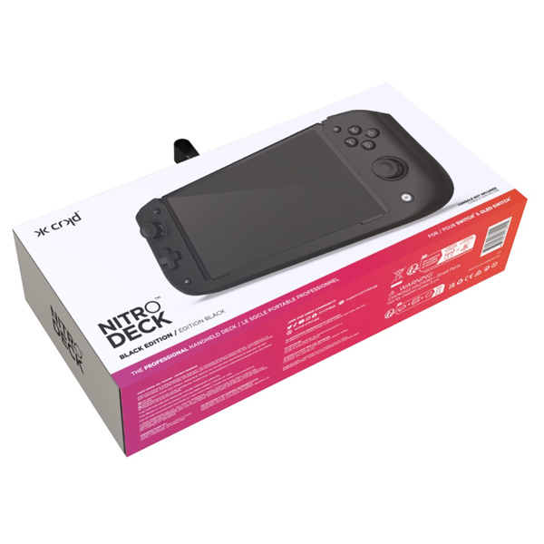 Nitro Deck Black Kiadás Switch számára Nitro Deck Black Kiadás Switch számára