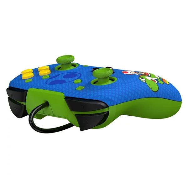 PDP Rematch Vezetékes vezérlő Mario & Yoshi Nintendo Switch számára