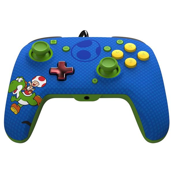 PDP Rematch Vezetékes vezérlő Mario & Yoshi Nintendo Switch számára